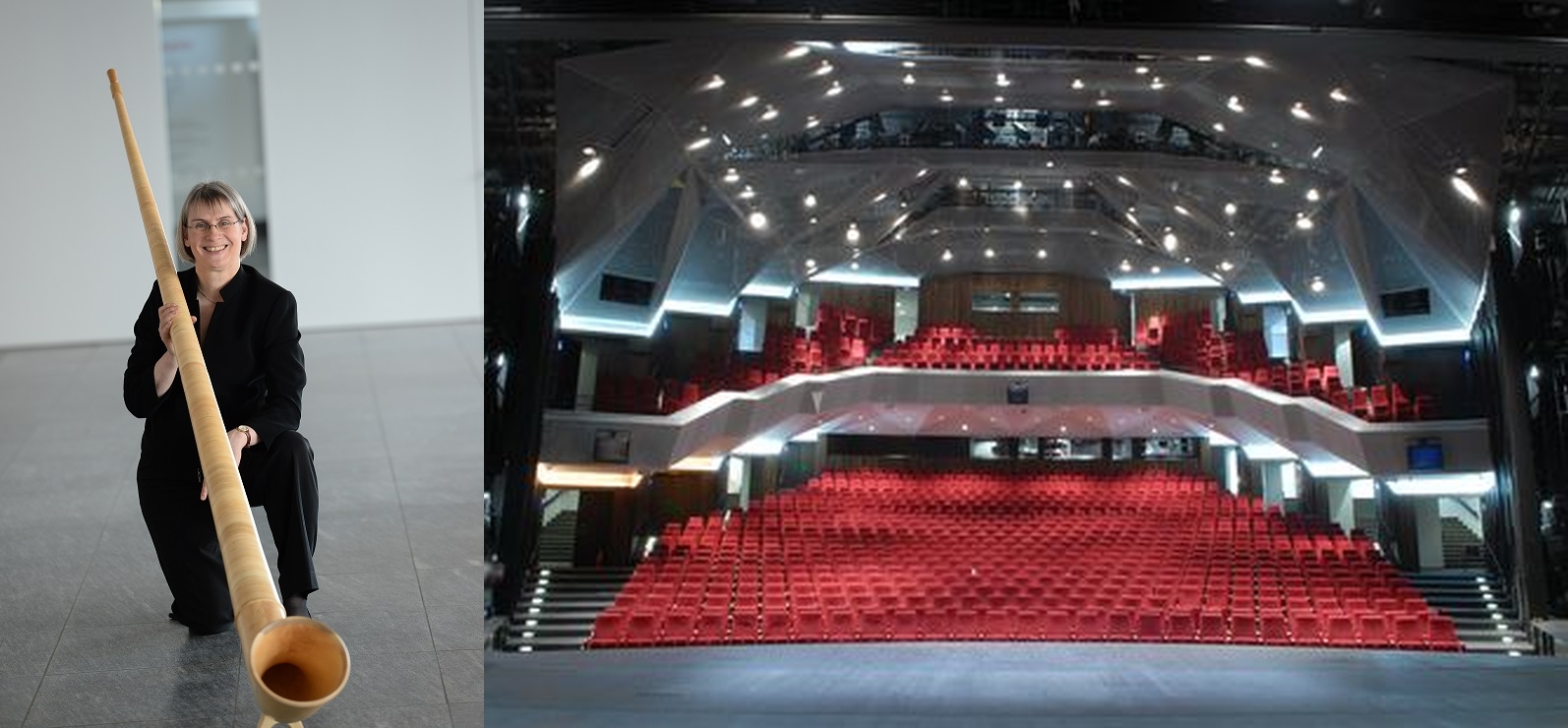 Juliane Baucke Alphorn Gro&szlig;er Saal