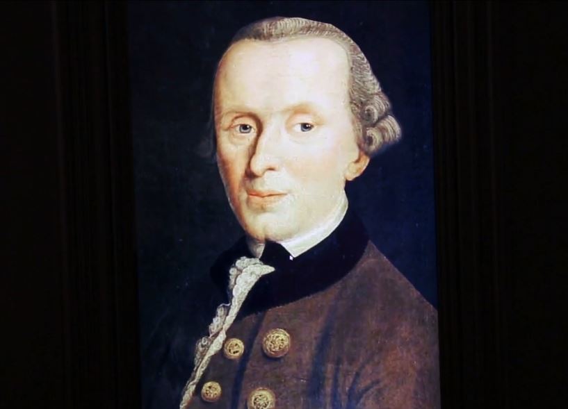 Immanuel Kant Gemälde im Museum